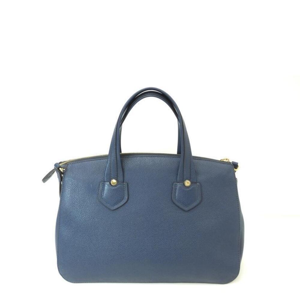 Furla Giada Blue Leather Leather Handbag Satchel